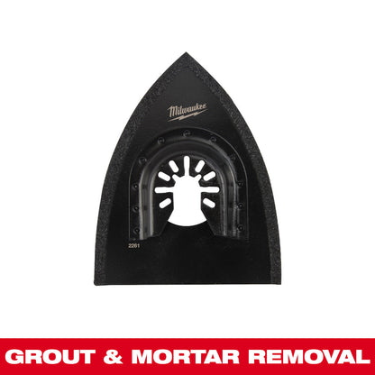 Milwaukee 49-25-2261 OPEN-LOK Universal Fit Multi-Tool Oscillating 2-In-1 Hybrid Carbide Grit Blade