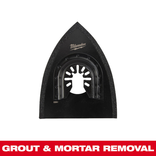 Milwaukee 49-25-2261 OPEN-LOK Universal Fit Multi-Tool Oscillating 2-In-1 Hybrid Carbide Grit Blade