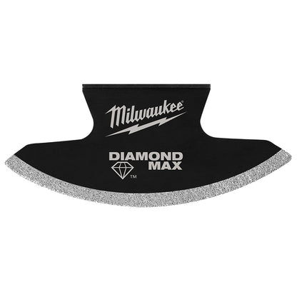 Milwaukee 49-25-2272 OPEN-LOK DIAMOND MAX Multi-Tool Oscillating Diamond Grit Grout Removal Blade