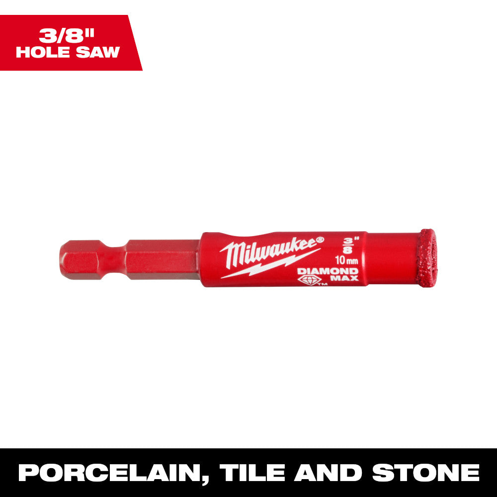 Milwaukee 49-56-0509 3/8in Diamond Max Hole Saw