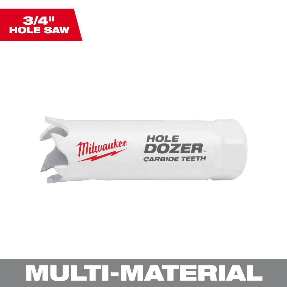 Milwaukee 49-56-0702 HOLE DOZER 3/4in Hole Saw with Carbide Teeth