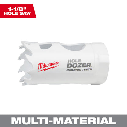 Milwaukee 49-56-0708 HOLE DOZER 1-1/8in Hole Saw with Carbide Teeth