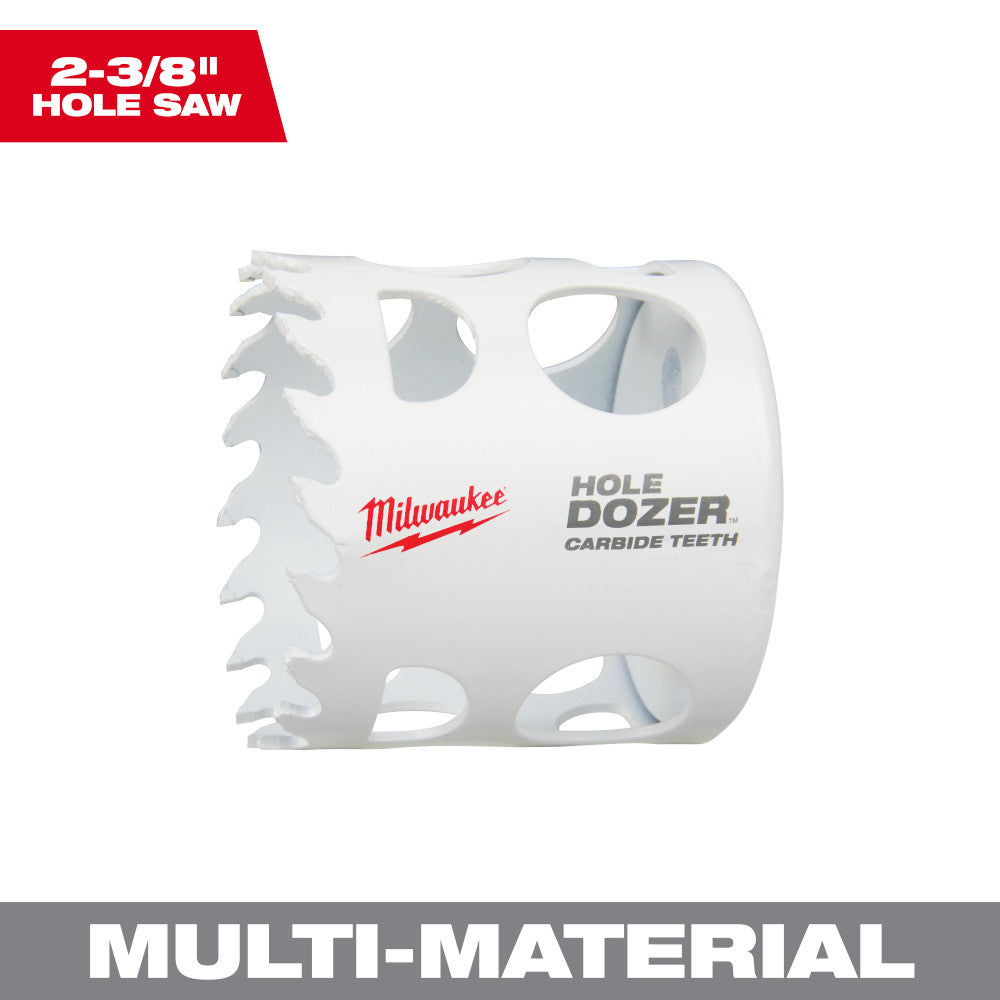 Milwaukee 49-56-0726 HOLE DOZER 2-3/8in Hole Saw with Carbide Teeth