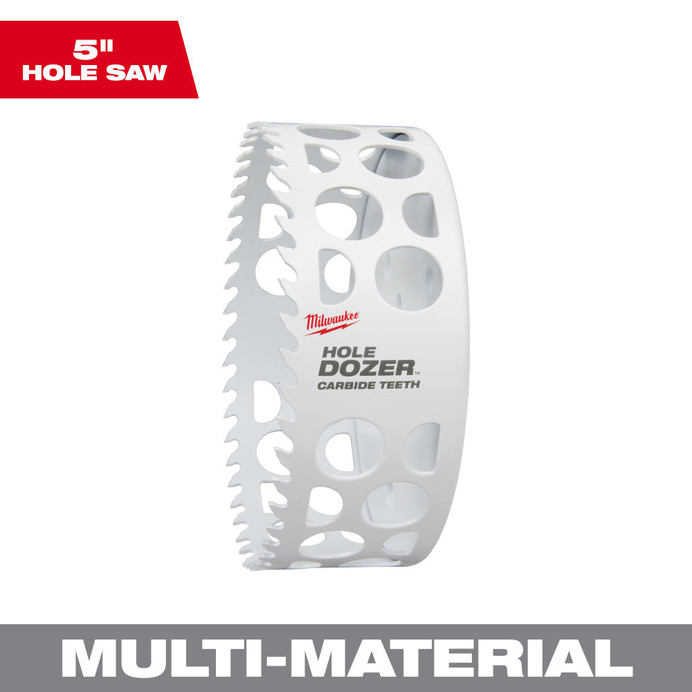 Milwaukee 49-56-0748 HOLE DOZER 5in Hole Saw with Carbide Teeth