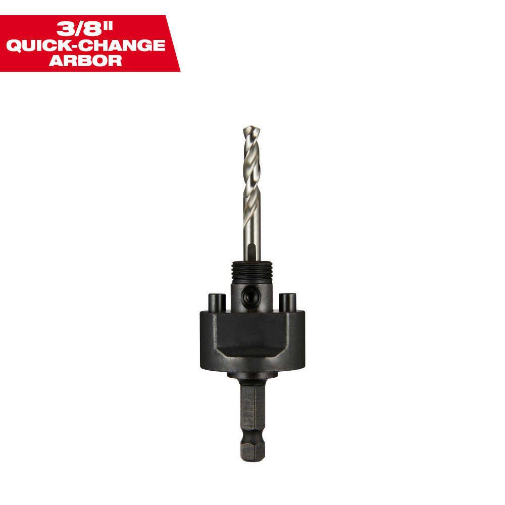 Milwaukee 49-56-7250 3/8in Large Thread Quick Change Hole Saw Arbor
