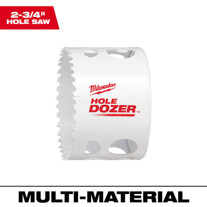 Milwaukee 49-56-0163 HOLE DOZER 2-3/4in Bi-Metal Hole Saw