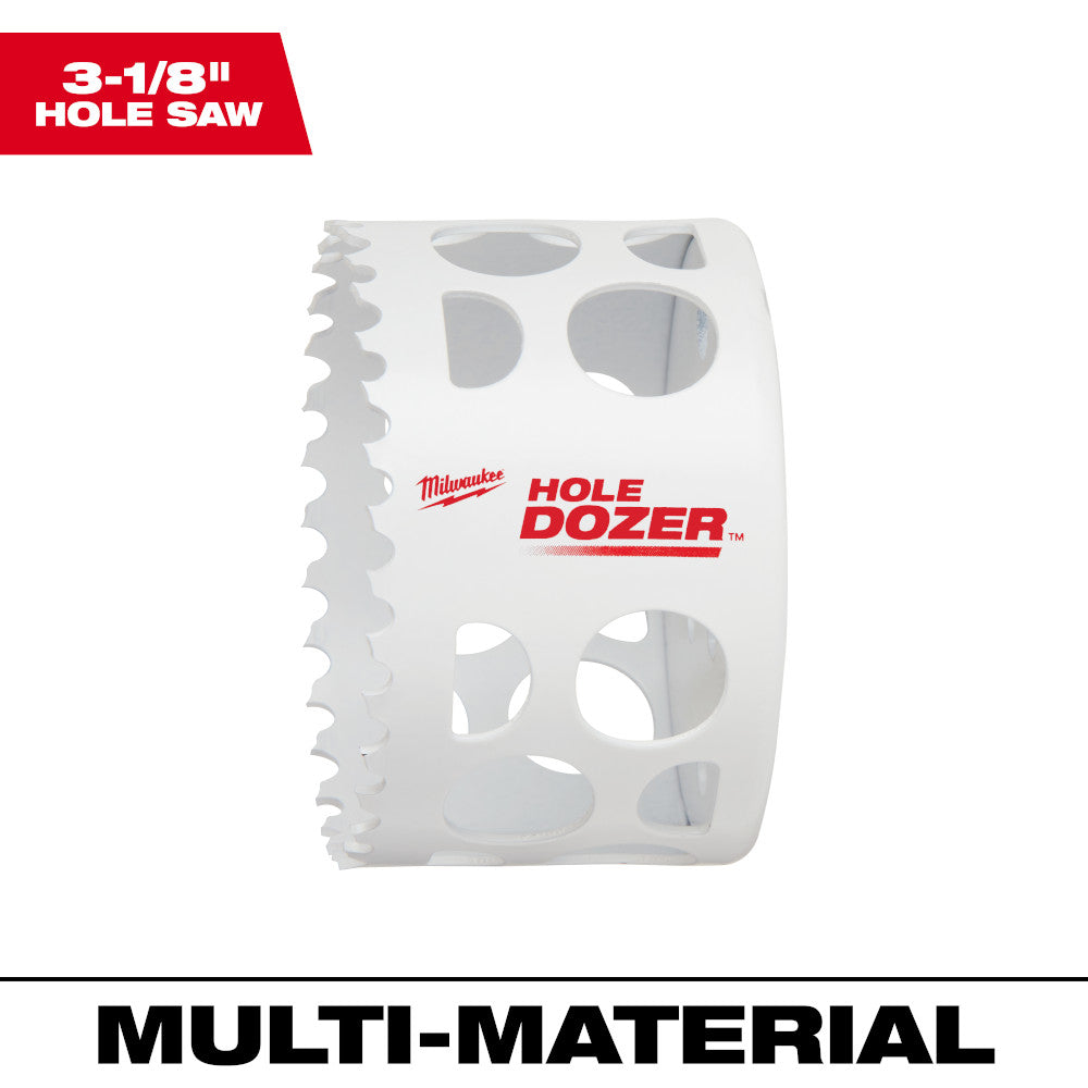 Milwaukee 49-56-0177 HOLE DOZER 3-1/8in Bi-Metal Hole Saw