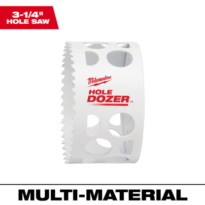 Milwaukee 49-56-0183 HOLE DOZER 3-1/4in Bi-Metal Hole Saw