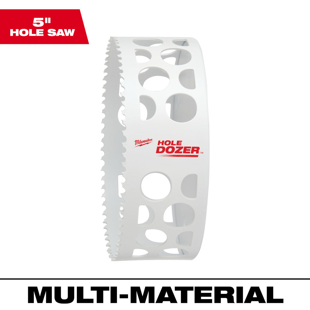 Milwaukee 49-56-0243 HOLE DOZER 5in Bi-Metal Hole Saw