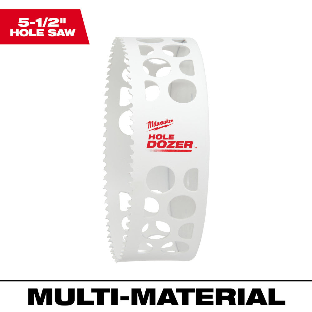 Milwaukee 49-56-0247 HOLE DOZER 5-1/2in Bi-Metal Hole Saw