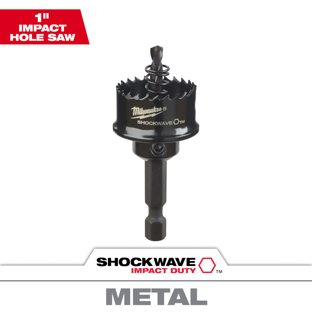 Milwaukee 49-56-9815 1in SHOCKWAVE Impact Duty Thin Wall Hole Saw