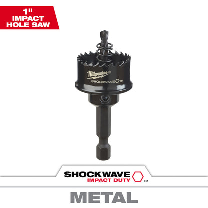 Milwaukee 49-56-9815 1in SHOCKWAVE Impact Duty Thin Wall Hole Saw