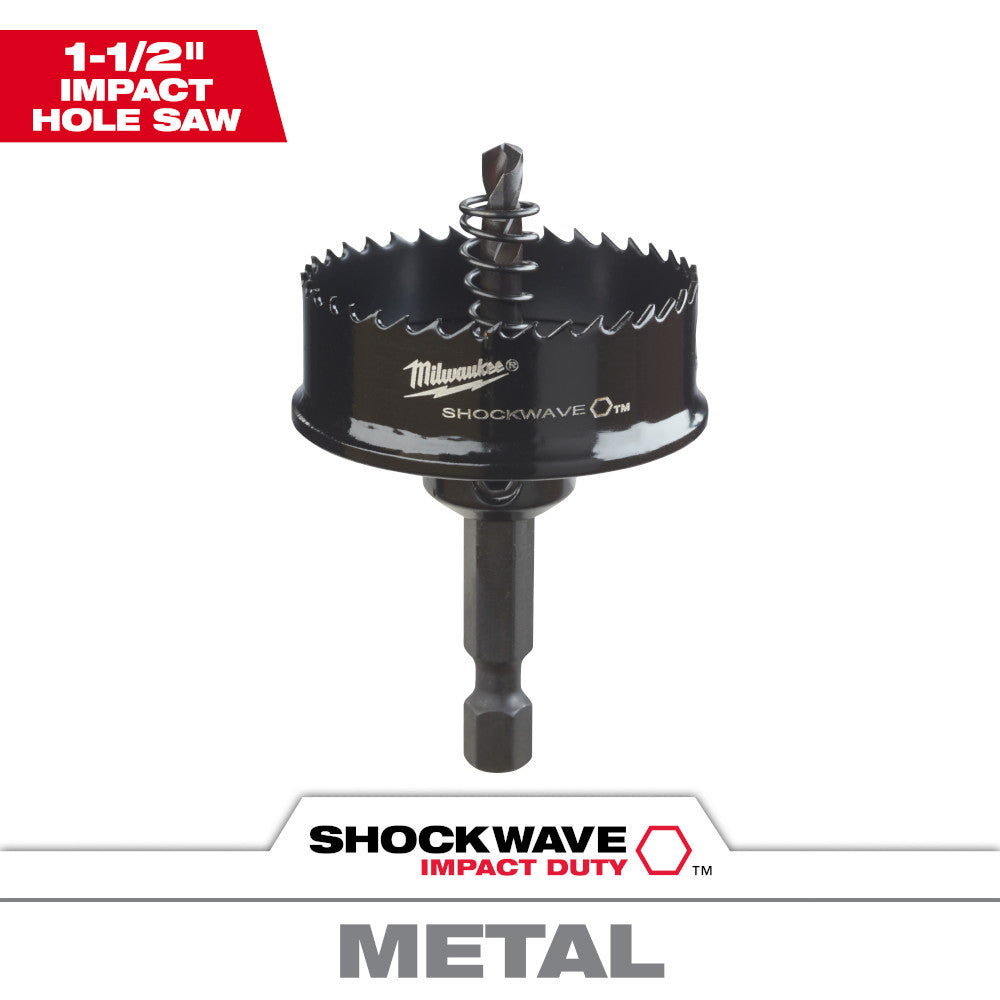 Milwaukee 49-56-9835 1-1/2in SHOCKWAVE Impact Duty Thin Wall Hole Saw