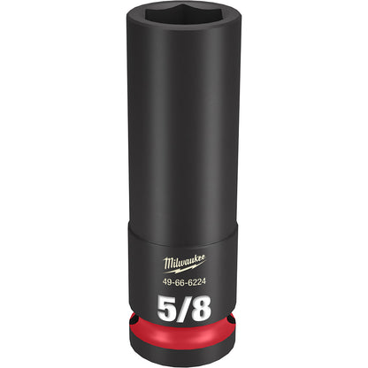 Milwaukee 49-66-6224 SHOCKWAVE Impact Duty 5/8in 1/2in Drive SAE 6pt Deep Socket