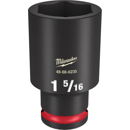 Milwaukee 49-66-6235 SHOCKWAVE Impact Duty 1-5/16in 1/2in Drive SAE 6pt Deep Socket