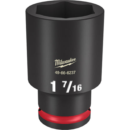 Milwaukee 49-66-6237 SHOCKWAVE Impact Duty 1-7/16in 1/2in Drive SAE 6pt Deep Socket