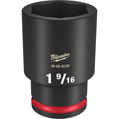 Milwaukee 49-66-6239 SHOCKWAVE Impact Duty 1-9/16in 1/2in Drive SAE 6pt Deep Socket