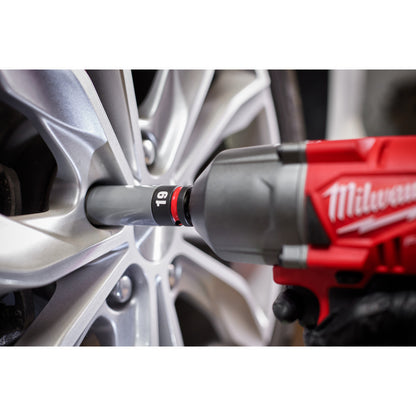 Milwaukee 49-66-7831 SHOCKWAVE Impact Duty 5pc 1/2in SAE/Metric Lug Nut Wheel Socket Set