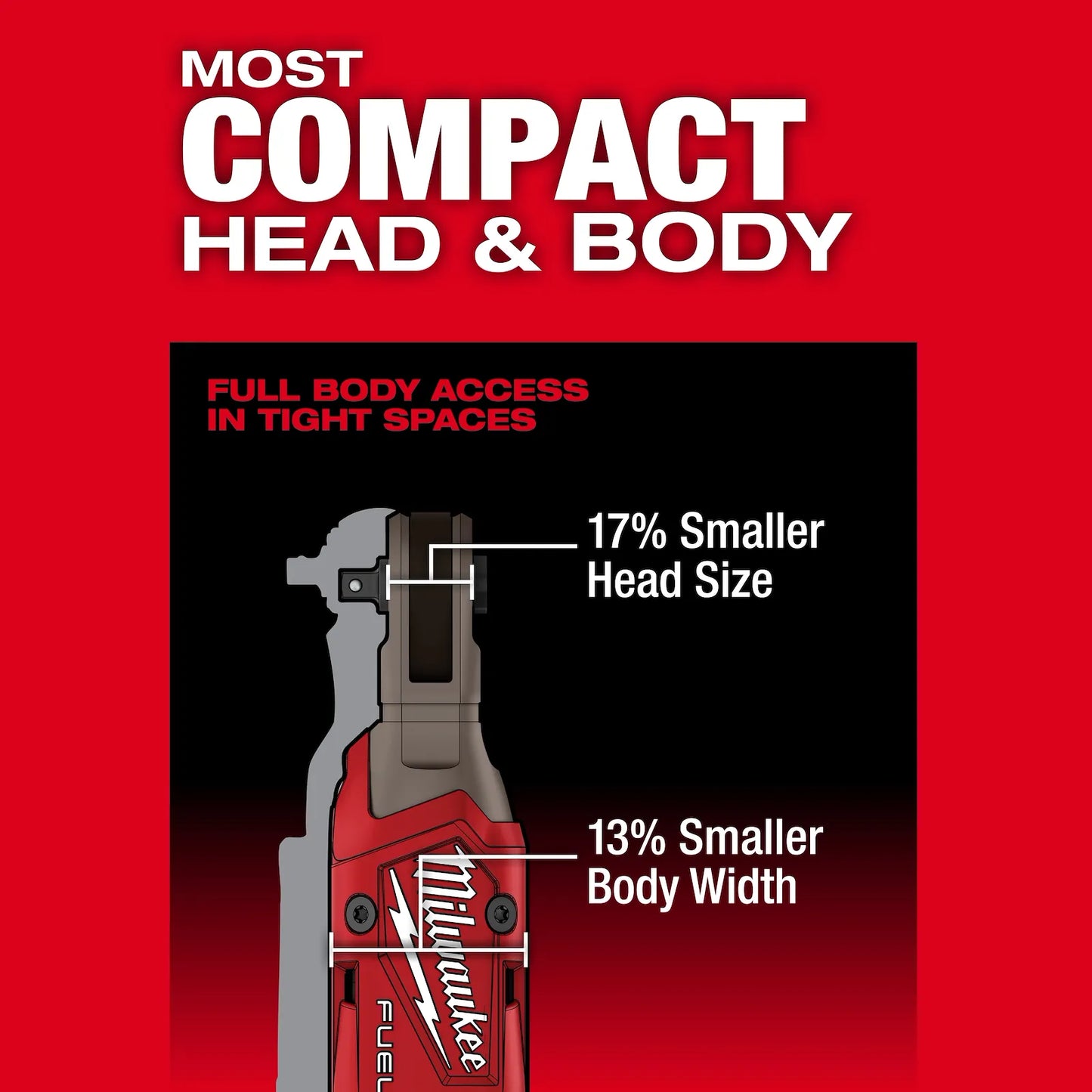 M12 3052-20 FUEL™ 1/4" Ratchet