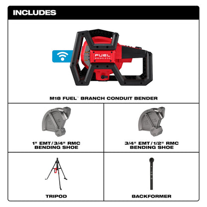Milwaukee  5150-20 M18 FUEL Cordless Brushless Branch Conduit Bender (Tool Only)
