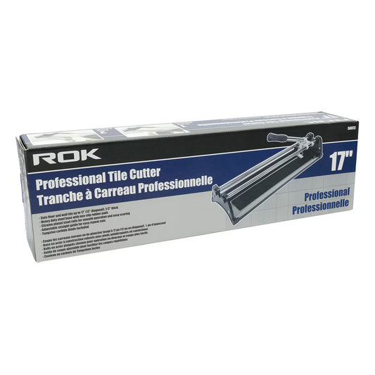 17-Inch Professional Manual Tile Cutter | Precision Ceramic Tile Cutting Tool