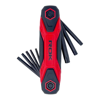 8-Piece Folding Torx Hex Key Set