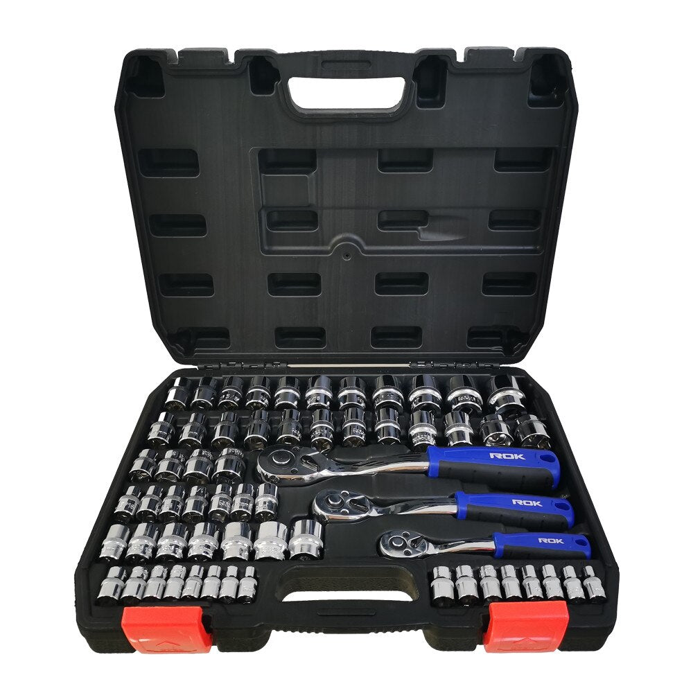 60-Piece Socket Set | Comprehensive Socket and Ratchet Tool Set