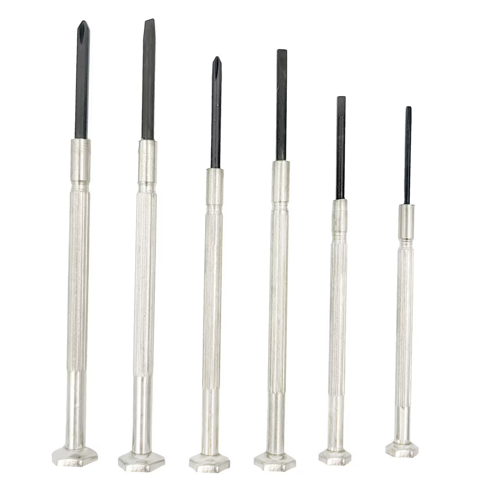 6-Piece Precision Screwdriver Set | Mini Screwdrivers for Electronics and Repairs