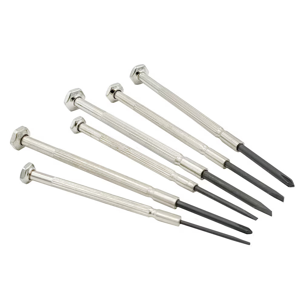 6-Piece Precision Screwdriver Set | Mini Screwdrivers for Electronics and Repairs