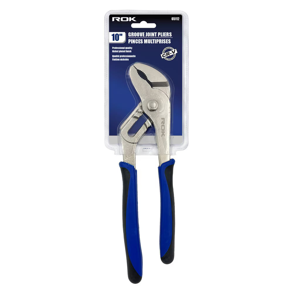 10-Inch Groove Joint Pliers | Adjustable Water Pump Pliers