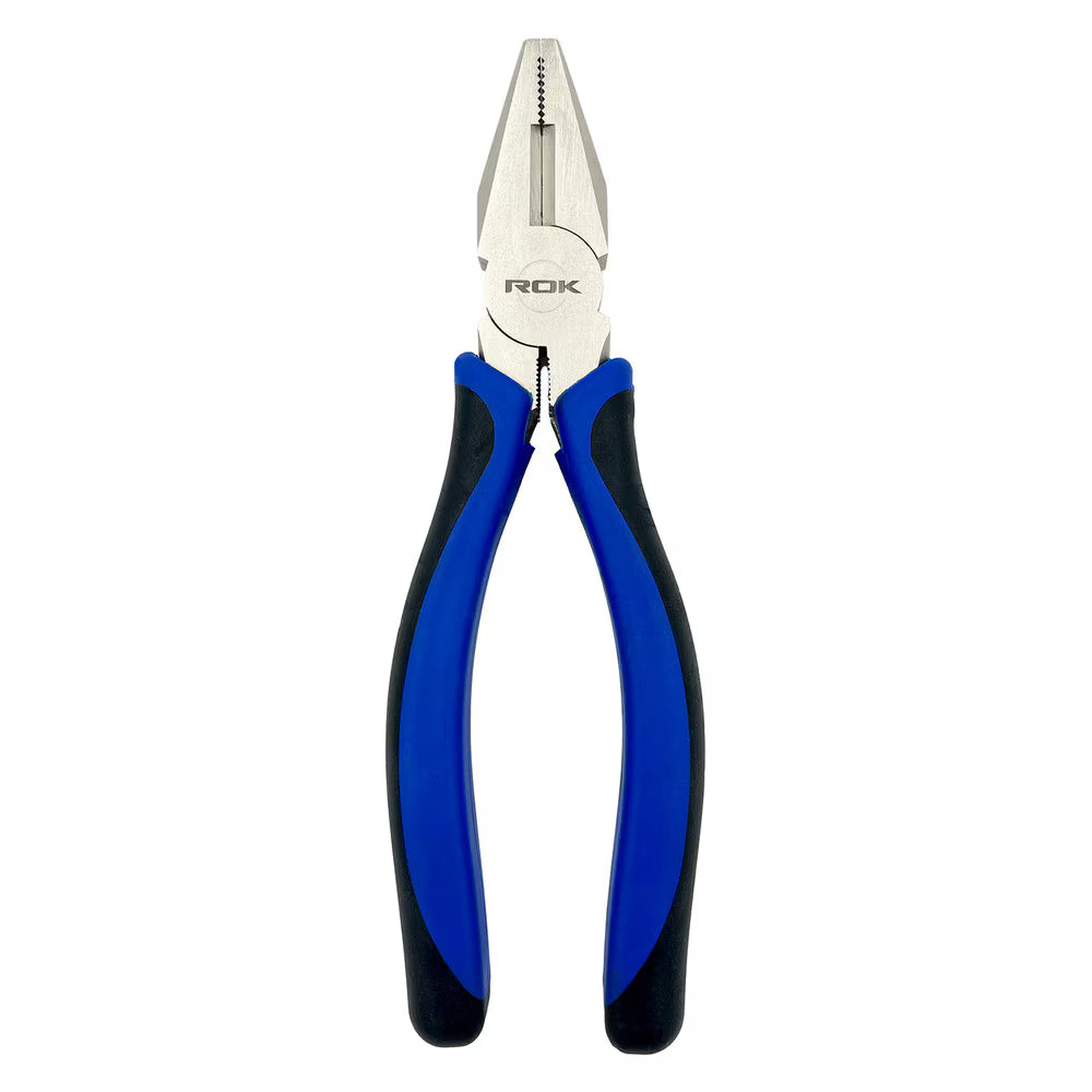 8-Inch Linesman Pliers | Heavy-Duty Wire Cutting and Gripping Tool