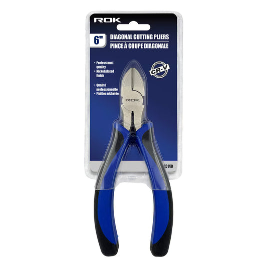 6-Inch Diagonal Cutting Pliers | Heavy-Duty Wire Cutter Tool