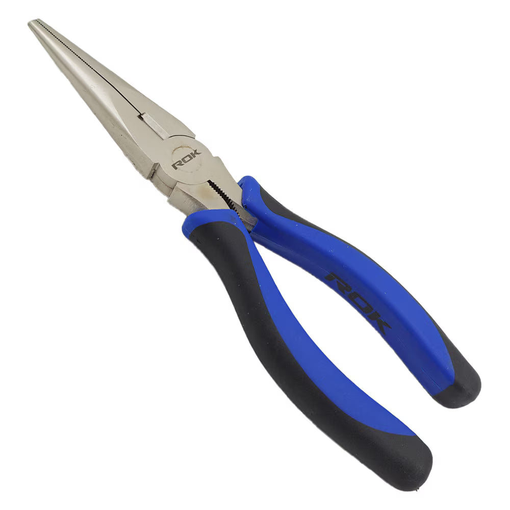 8" Long Nose Pliers for Precision Gripping and Wire Handling