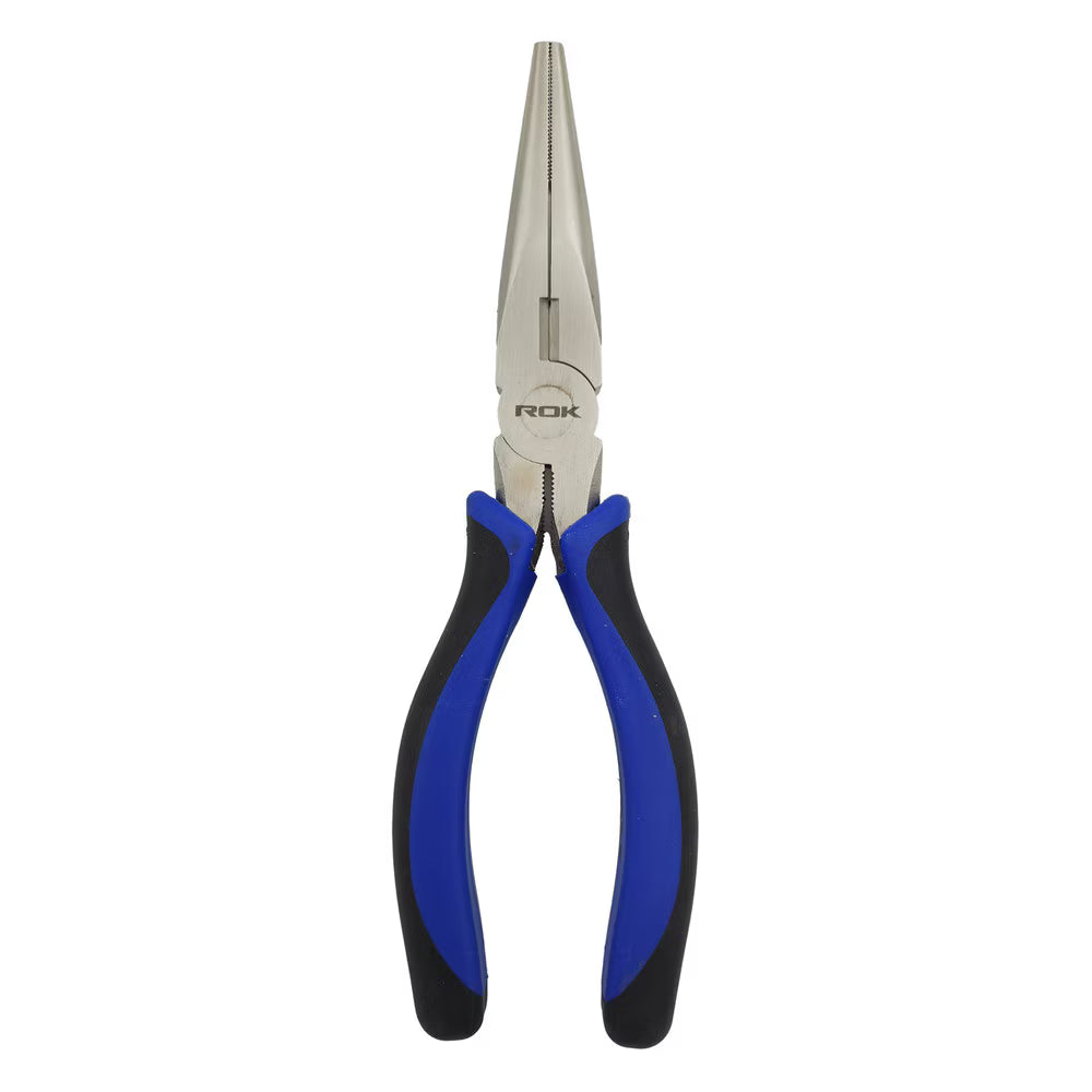 8" Long Nose Pliers for Precision Gripping and Wire Handling