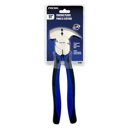 11" Fencing Pliers for Wire Cutting and Fence Installation