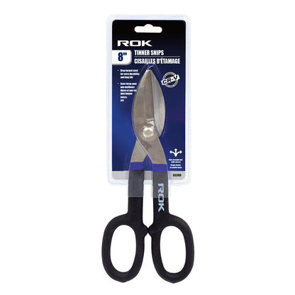 8" Tinner Snips | Sheet Metal Cutting Snips