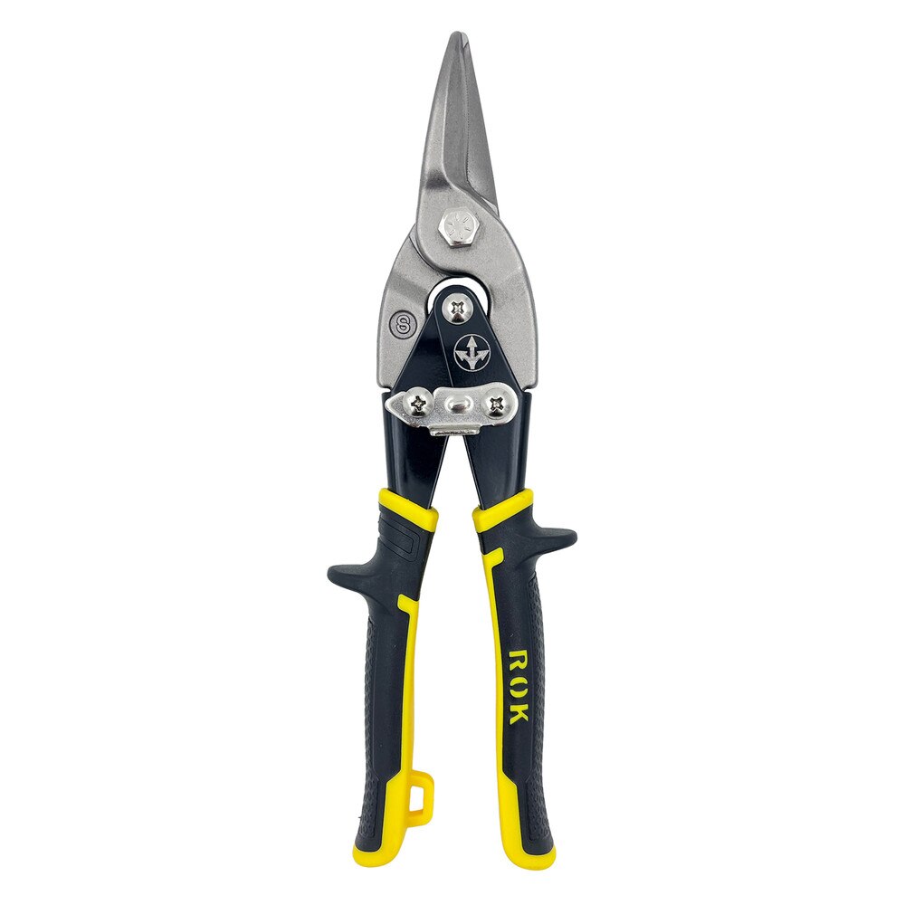 10" Straight-Cut Aviation Snips for Sheet Metal Cutting