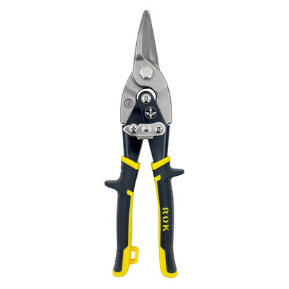 10" Straight-Cut Aviation Snips for Sheet Metal Cutting