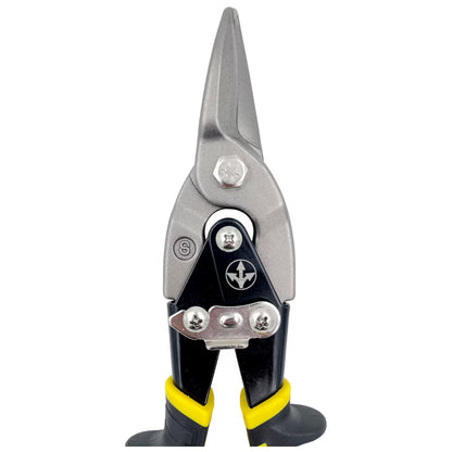 10" Straight-Cut Aviation Snips for Sheet Metal Cutting