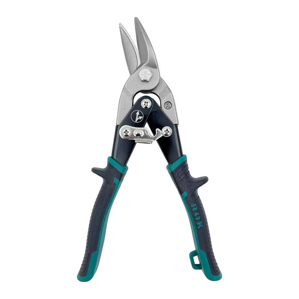 10" Right-Cut Aviation Snips for Sheet Metal Cutting