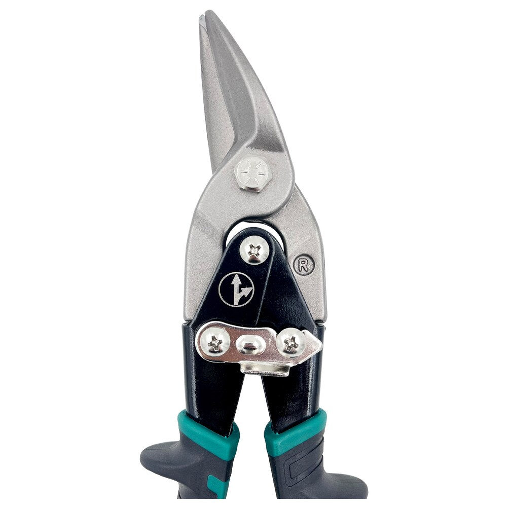 10" Right-Cut Aviation Snips for Sheet Metal Cutting