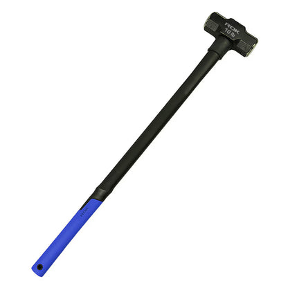 10 lb Fiberglass Sledge Hammer | Heavy Duty Forged Steel Hammer
