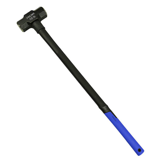 10 lb Fiberglass Sledge Hammer | Heavy Duty Forged Steel Hammer