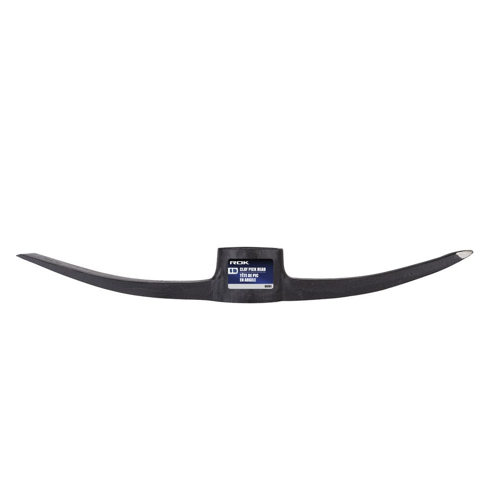 6 lb Clay Pick Head | Heavy-Duty Digging and Breaking Tool