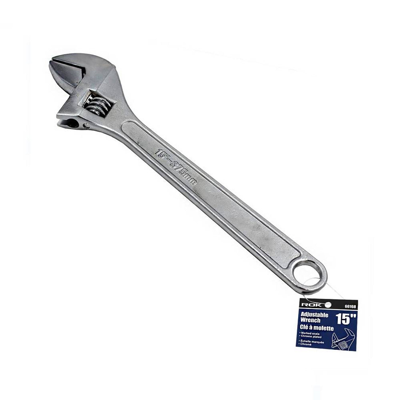 ROK 66168 15in Adjustable Wrench