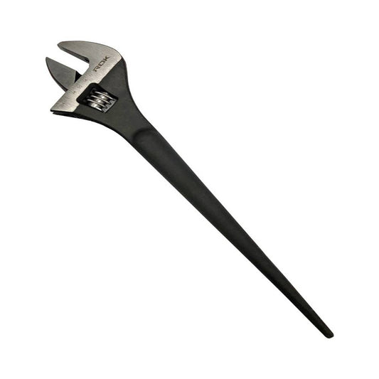 ROK 66192 12in Adjustable Spud Wrench with Scale