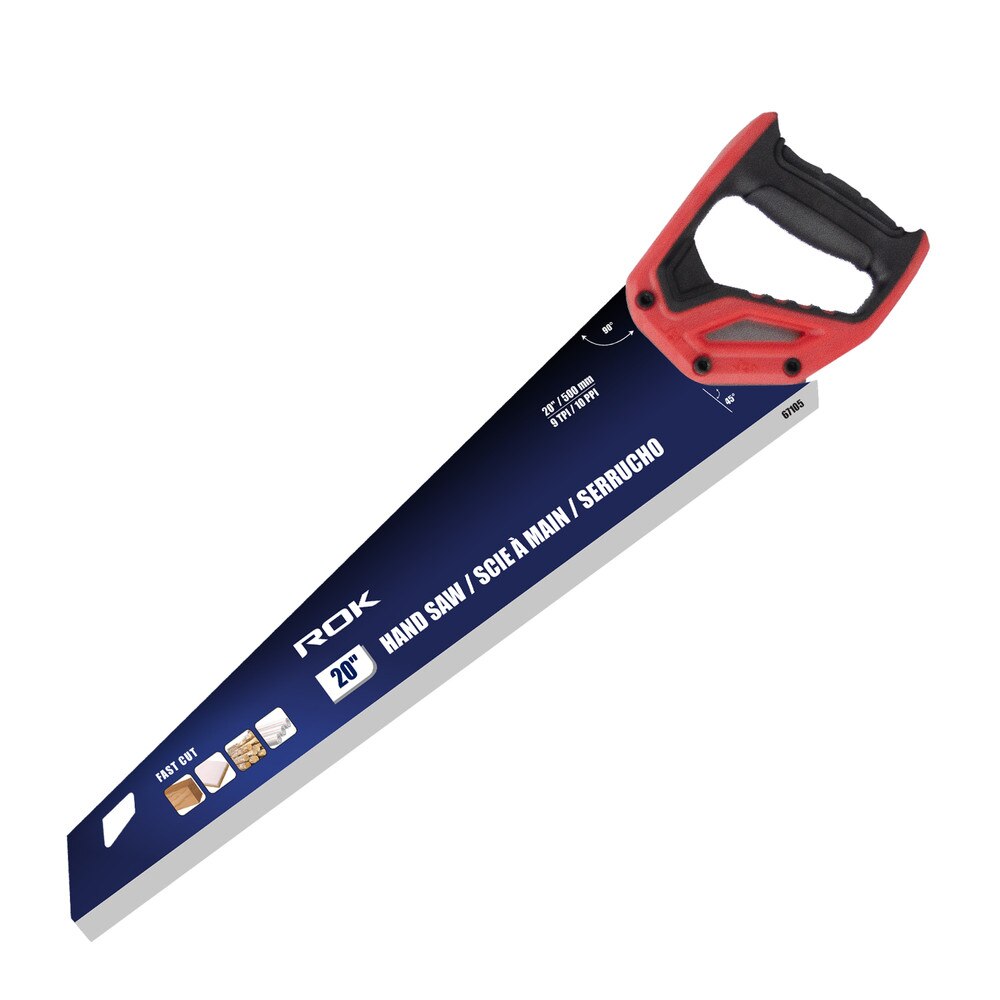 20-Inch Hand Saw | Heavy-Duty Wood Cutting Saw for Carpentry