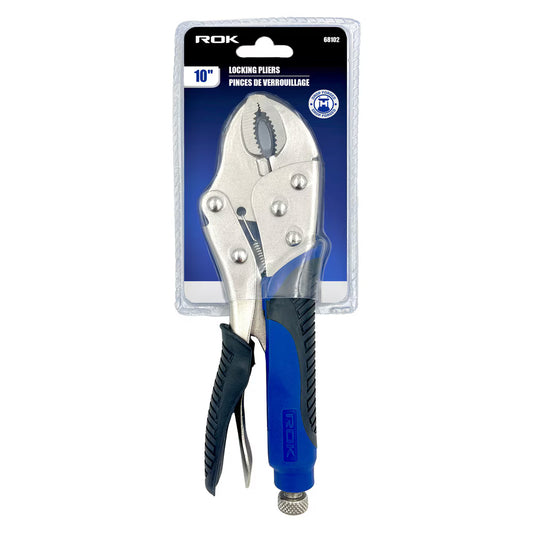 10" Locking Pliers for Secure Gripping and Clamping