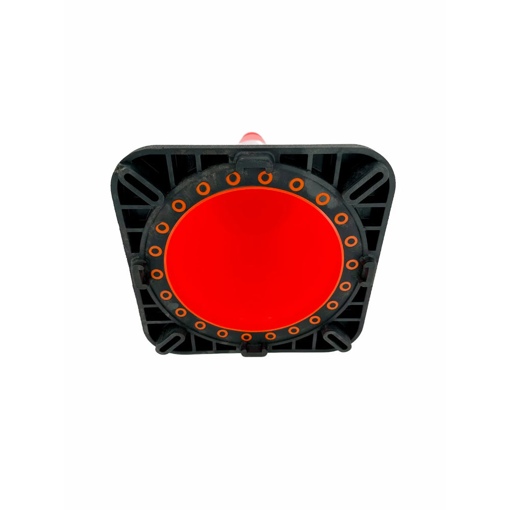 18" Orange Traffic Cone With 3M Reflective Collar | Traffic Safety Cone
