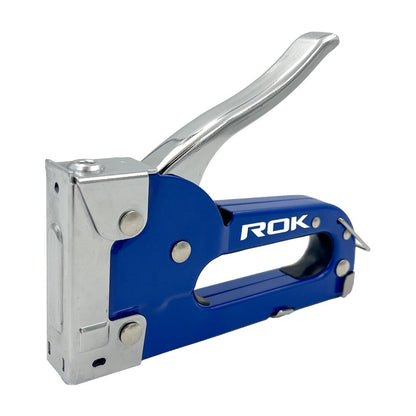 Heavy Duty Compact Staple Gun | Manual Staple Gun for Upholstery, Wood, Fabric & Carpentry